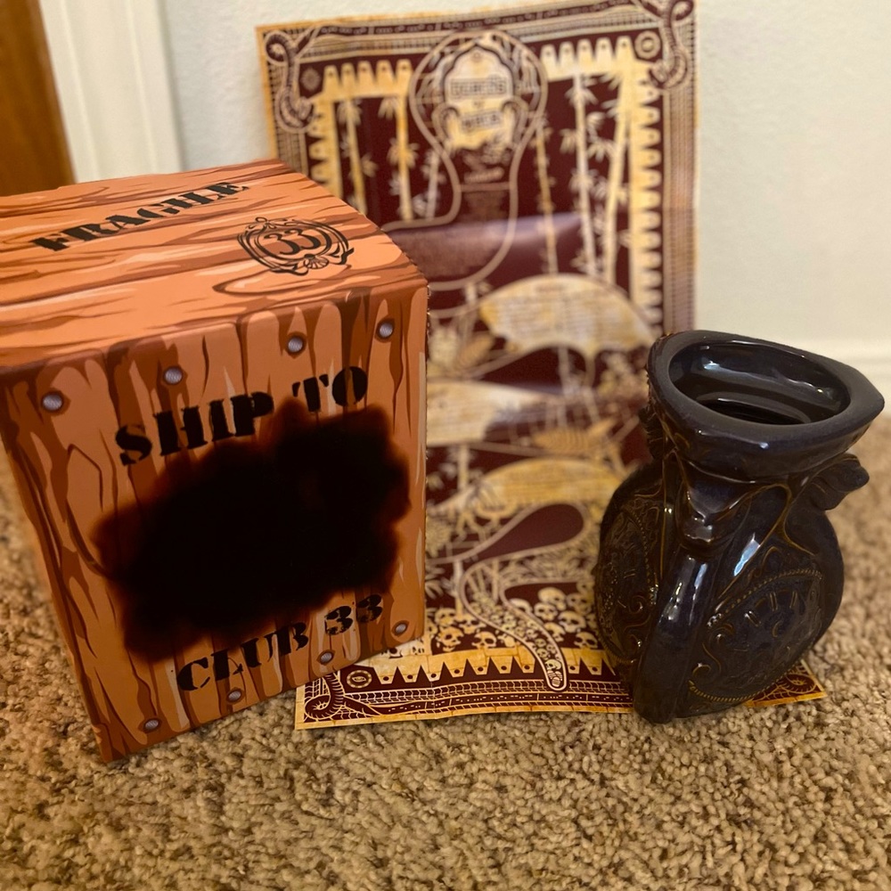 Club 33 Indiana Jones Tiki Mug - Purple